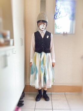 「テキスタイル」｜okonomixさん（レディース・158cm）の秋コーディネート