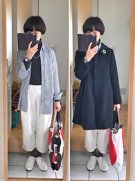 okonomixさん（レディース・158cm）の冬コーディネート