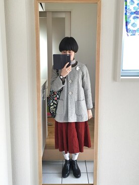 okonomixさん（レディース・158cm）の冬コーディネート