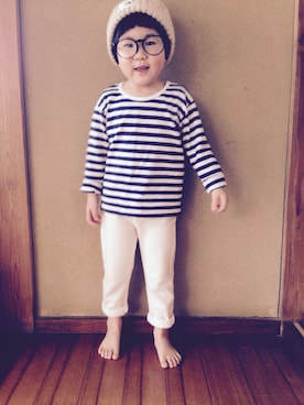 *さー*さん（キッズ・100cm）の冬コーディネート