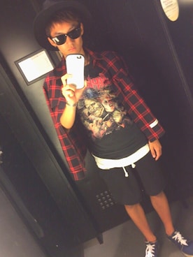 「ZOCALO（ソカロ）のアイテム」を使った、shunchaさん（メンズ・170cm）の夏コーディネート