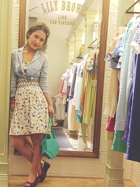 ayumi iwashitaさん（レディース・158cm）の春コーディネート