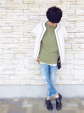 sawaさん（メンズ・173cm）の春コーディネート