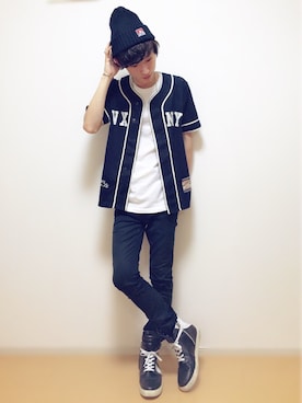 「SHIPS JET BLUE（シップスジェットブルー）のアイテム（パンツ）」を使った、sawaさん（メンズ・173cm）の夏コーディネート