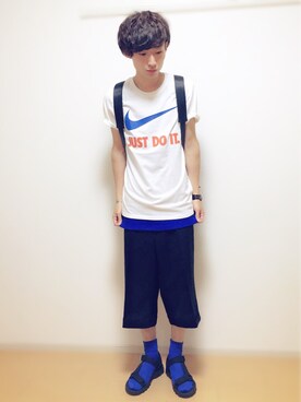 「BACK NUMBER（バックナンバー）のアイテム」を使った、sawaさん（メンズ・173cm）の夏コーディネート
