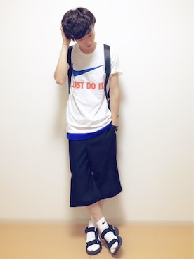 「BACK NUMBER（バックナンバー）のアイテム」を使った、sawaさん（メンズ・173cm）の夏コーディネート