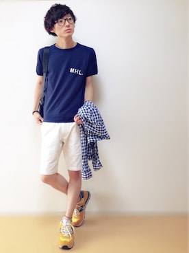 「BACK NUMBER（バックナンバー）のアイテム」を使った、sawaさん（メンズ・173cm）の夏コーディネート