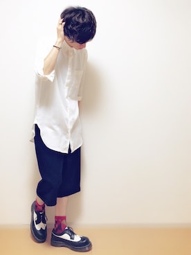 「no brand（ノーブランド）のアイテム（アクセサリー）」を使った、sawaさん（メンズ・173cm）の夏コーディネート