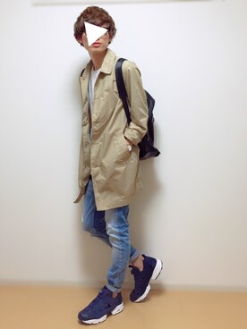 「BACK NUMBER（バックナンバー）のアイテム」を使った、sawaさん（メンズ・173cm）の秋コーディネート