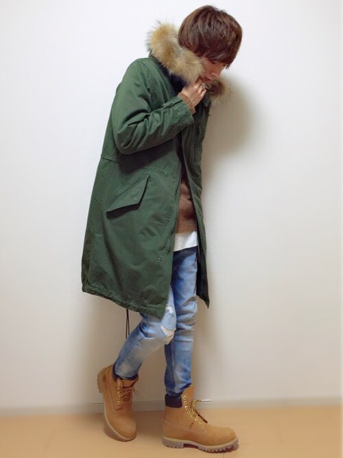 Sawa Rageblueのモッズコートを使ったコーディネート Wear