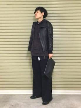 「ガレージ」｜Myaoさん（メンズ・173cm）の冬コーディネート