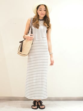 kadoyaさん（レディース・166cm）の夏コーディネート