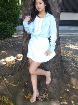 ちよさん（レディース・158cm）の春コーディネート