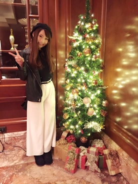 「ツリー」｜SaoRiさん（レディース・157cm）の秋コーディネート