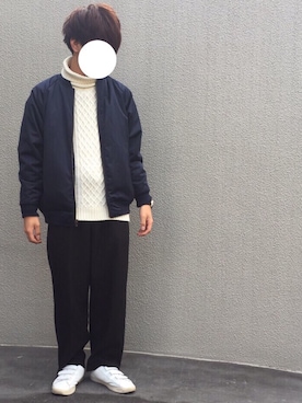 こうさん（メンズ・171cm）の冬コーディネート