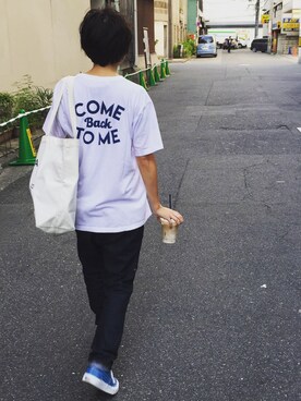 「Frederick（フレデリック）のアイテム（トップス）」を使った、0309さん（レディース・155cm）の秋コーディネート