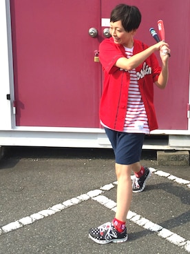 「FRAPBOIS」｜「アイテム（その他トップス）」を使った、0309さん（レディース・155cm）の夏コーディネート