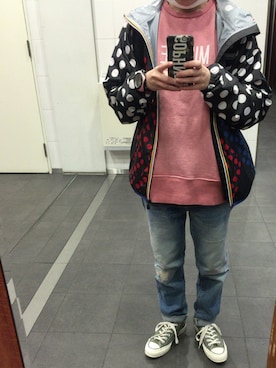 「FRAPBOIS」｜「アイテム（PC・スマホグッズ/家電）」を使った、0309さん（レディース・155cm）の秋コーディネート