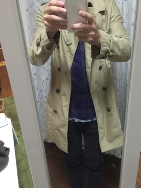 「idealism sound（イデアリズムサウンド）のアイテム」を使った、かずあきさん（メンズ・174cm）の冬コーディネート