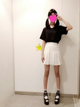 「WC（ダブル シー）のアイテム（アクセサリー）」を使った、YURIさん（レディース・165cm）の秋コーディネート