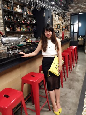 「lapalette（ラパレット）のアイテム」を使った、正能量的胖小姐さん（レディース・164cm）の秋コーディネート