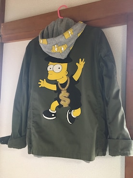 「JOYRICH」｜「アイテム（ミリタリージャケット）」を使った、にっしーさん（レディース・146cm）の秋コーディネート
