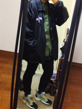けーすけさん(メンズ・165cm)の冬コーディネート