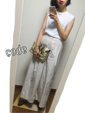 kirinさん（レディース・173cm）の夏コーディネート