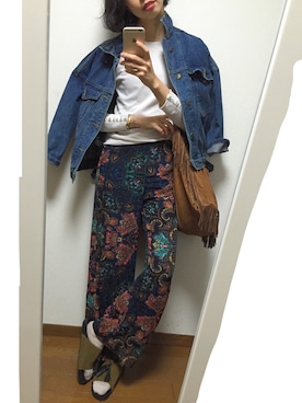 「ネオボヘ」｜kirinさん（レディース・173cm）の秋コーディネート