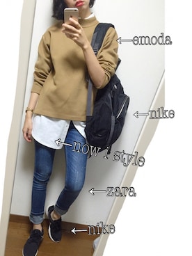 kirinさん（レディース・173cm）の秋コーディネート