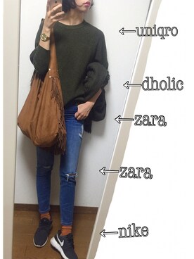 kirinさん（レディース・173cm）の秋コーディネート