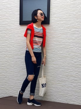 kirinさん（レディース・173cm）の春コーディネート