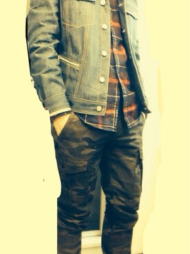 藤さん(メンズ・178cm)の秋コーディネート