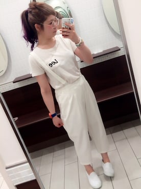 ぱぱちゃんさん（レディース・163cm）の夏コーディネート