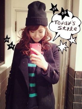 「ROYAL PARTY（ロイヤルパーティー）のアイテム（その他アウター）」を使った、まなかさん（レディース・167cm）の春コーディネート