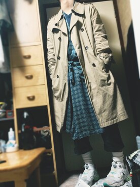 もっさんさん（メンズ・177cm）の春コーディネート