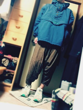 もっさんさん（メンズ・177cm）の春コーディネート