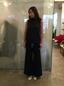 「MOROKOBAR（モロコバー）のアイテム」を使った、morokopressさん（レディース・157cm）の冬コーディネート