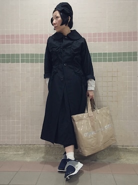 「fragment design（フラグメントデザイン）のアイテム」を使った、上野放鬆さん（レディース・150cm）の春コーディネート