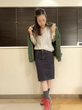 「delave」｜GA-SUさん（レディース・158cm）の冬コーディネート