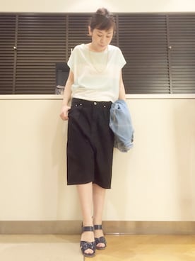 「delave」｜GA-SUさん（レディース・158cm）の春コーディネート