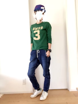 「SHIPS JET BLUE（シップスジェットブルー）のアイテム（腕時計）」を使った、みっきさん（レディース・162cm）の秋コーディネート