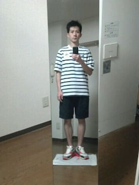 「ROBERT GELLER（ロバートゲラー）のアイテム」を使った、エイチエムさん（メンズ・174cm）の夏コーディネート