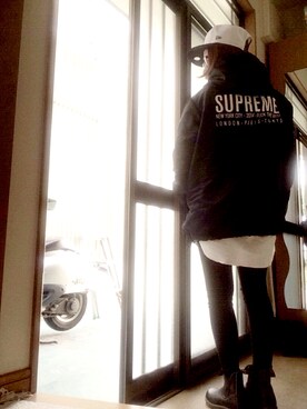 「working style」｜「アイテム（その他アウター）」を使った、ruckさん（レディース・153cm）の春コーディネート