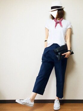 naoさん（レディース・166cm）の夏コーディネート