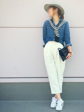naoさん（レディース・166cm）の春コーディネート