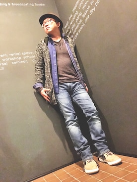 ららぽーと海老名 HIDEAWAYSさん（メンズ・165cm）の秋コーディネート