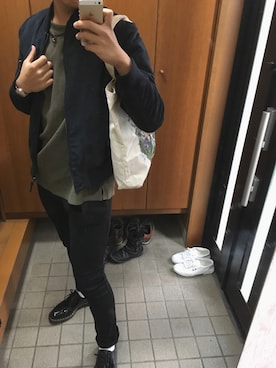 「GOLD RUSH（ゴールドラッシュ）のアイテム」を使った、ゆあさん（メンズ・174cm）の秋コーディネート