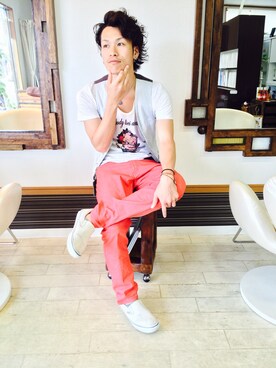上水流(弟)さん(メンズ・171cm)の夏コーディネート