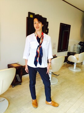 上水流(弟)さん(メンズ・171cm)の夏コーディネート